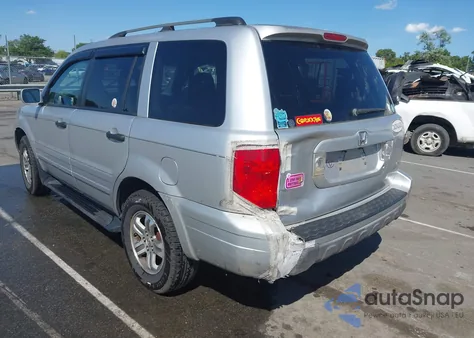 2005 Honda Pilot Ex-L z USA, uszkodzony, nr VIN 5FNYF18555B023872